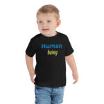 The French Family Foundation, Inc. | Central Florida Fundraising Foundation for Families with Disabilities | toddler staple tee black front 63d7ee993a04e