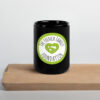 The French Family Foundation, Inc. | Central Florida Fundraising Foundation for Families with Disabilities | black glossy mug black 15oz front 6436e4927a544