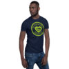 The French Family Foundation, Inc. | Central Florida Fundraising Foundation for Families with Disabilities | unisex basic softstyle t shirt navy right front 643800ec8c42d