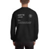 The French Family Foundation, Inc. | Central Florida Fundraising Foundation for Families with Disabilities | unisex crew neck sweatshirt black back 6527ff54c7642