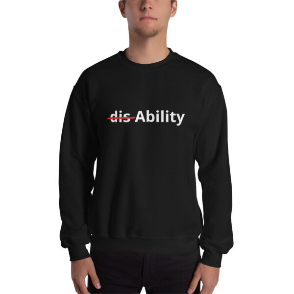 The French Family Foundation, Inc. | Central Florida Fundraising Foundation for Families with Disabilities | unisex crew neck sweatshirt black front 6527ff54c6381