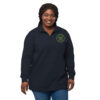 The French Family Foundation, Inc. | Central Florida Fundraising Foundation for Families with Disabilities | unisex fleece pullover navy front 65c261ff632fd