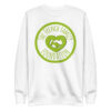 The French Family Foundation, Inc. | Central Florida Fundraising Foundation for Families with Disabilities | unisex premium sweatshirt white front 65c25cc9738fa