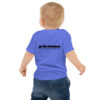 The French Family Foundation, Inc. | Central Florida Fundraising Foundation for Families with Disabilities | baby staple tee heather columbia blue back 65e9995a3170d