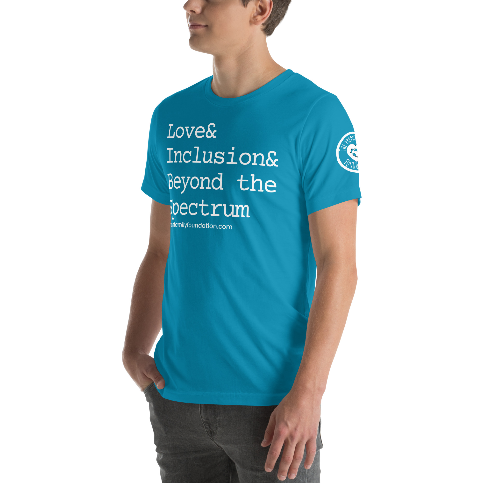 The French Family Foundation, Inc. | Central Florida Fundraising Foundation for Families with Disabilities | ❤️ Inclusion & Beyond the Spectrum Unisex T-shirt 25 ❤️ Inclusion & Beyond the Spectrum Unisex T-shirt - Image 25