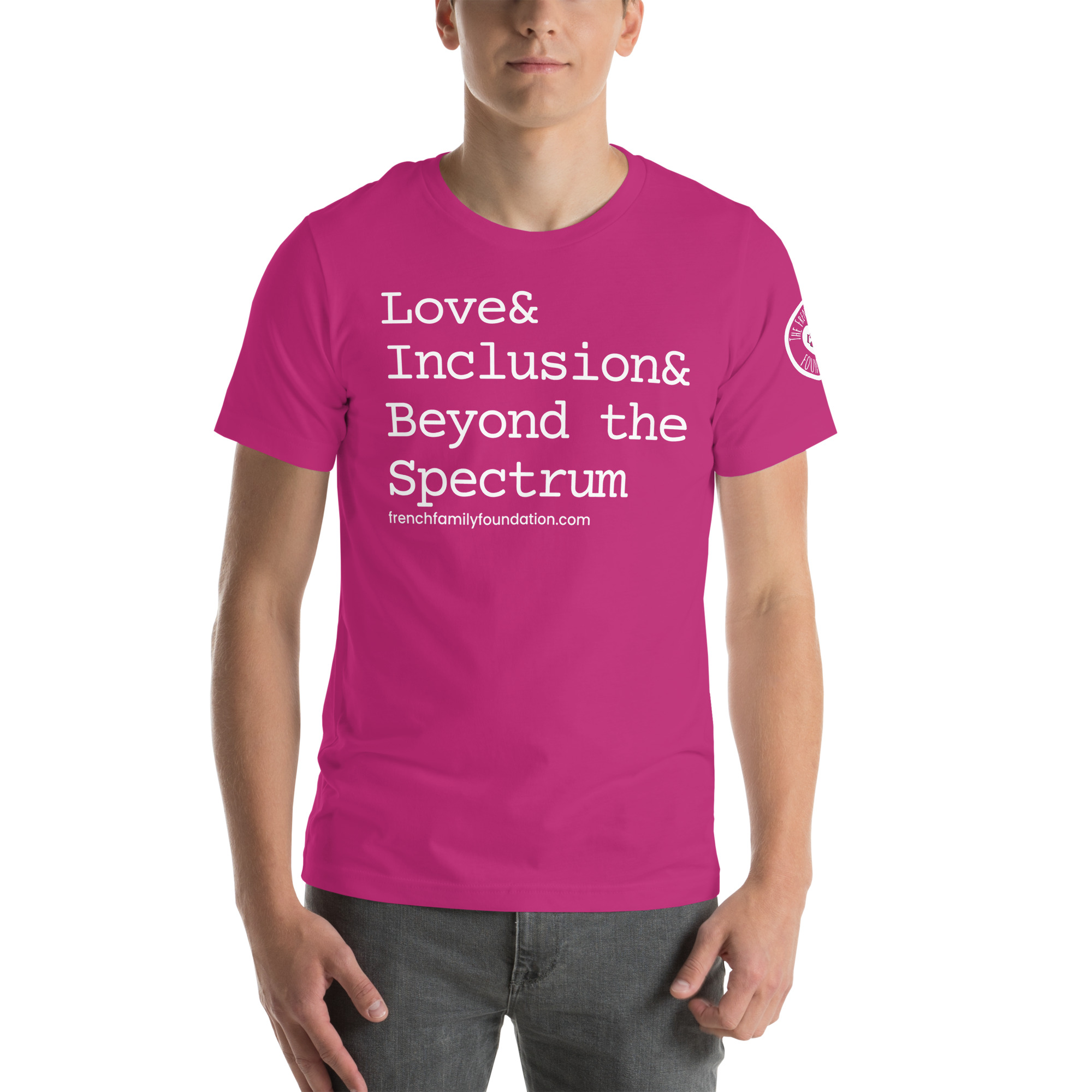 The French Family Foundation, Inc. | Central Florida Fundraising Foundation for Families with Disabilities | ❤️ Inclusion & Beyond the Spectrum Unisex T-shirt 15 ❤️ Inclusion & Beyond the Spectrum Unisex T-shirt - Image 15