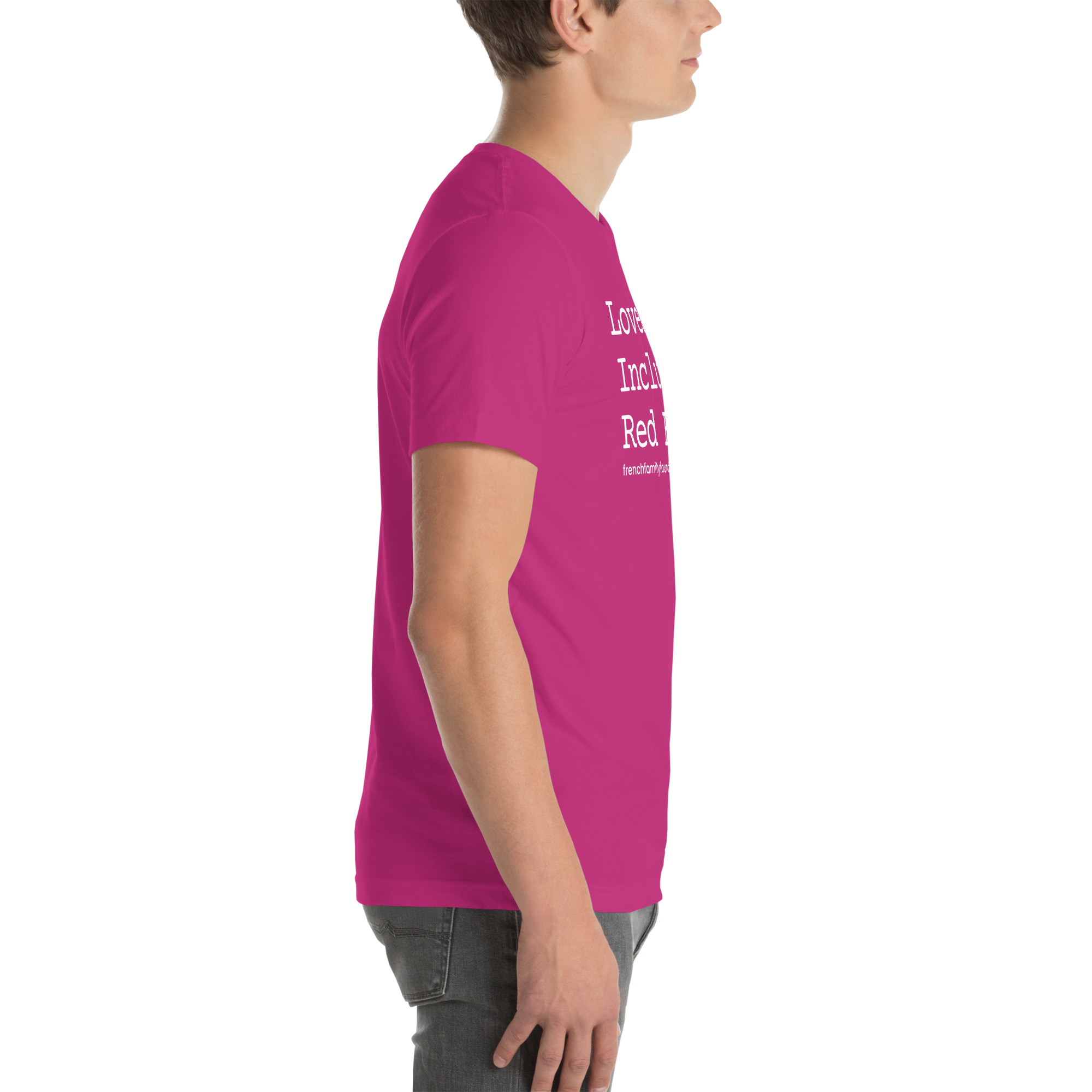 The French Family Foundation, Inc. | Central Florida Fundraising Foundation for Families with Disabilities | ❤️ Inclusion & Red Bull Unisex T-shirt 20 ❤️ Inclusion & Red Bull Unisex T-shirt - Image 20