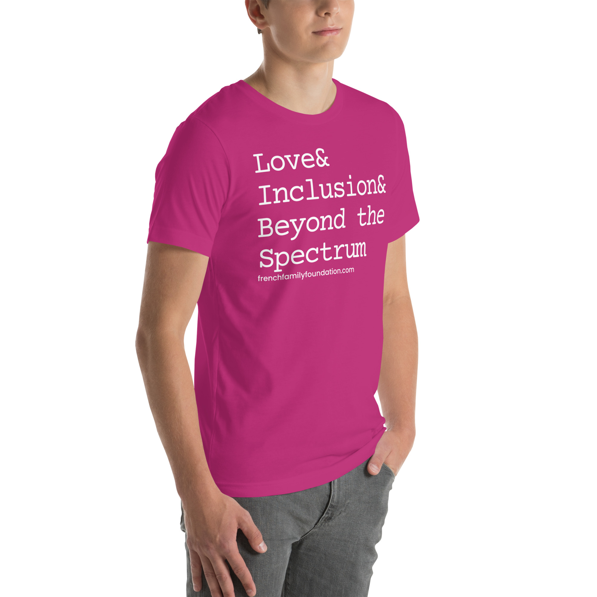 The French Family Foundation, Inc. | Central Florida Fundraising Foundation for Families with Disabilities | ❤️ Inclusion & Beyond the Spectrum Unisex T-shirt 20 ❤️ Inclusion & Beyond the Spectrum Unisex T-shirt - Image 20