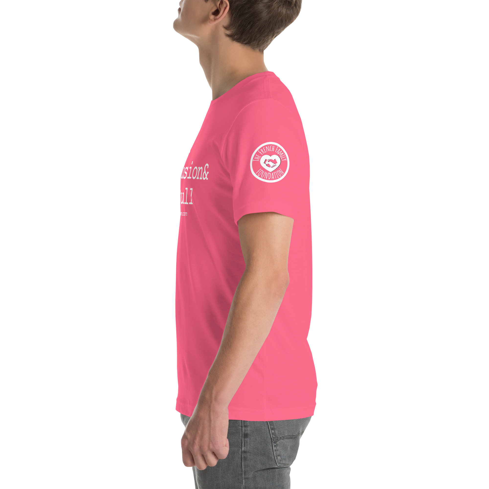 The French Family Foundation, Inc. | Central Florida Fundraising Foundation for Families with Disabilities | ❤️ Inclusion & Red Bull Unisex T-shirt 34 ❤️ Inclusion & Red Bull Unisex T-shirt - Image 34