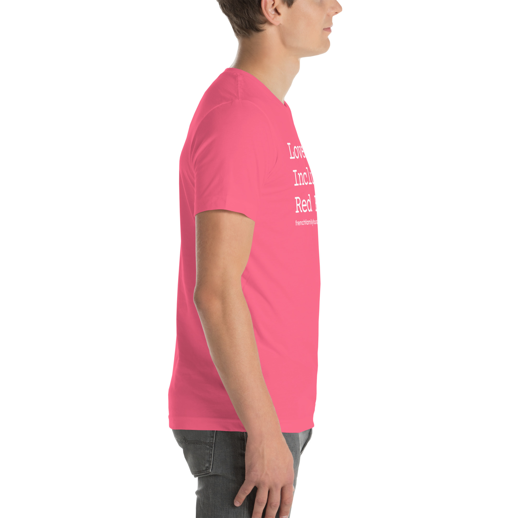 The French Family Foundation, Inc. | Central Florida Fundraising Foundation for Families with Disabilities | ❤️ Inclusion & Red Bull Unisex T-shirt 35 ❤️ Inclusion & Red Bull Unisex T-shirt - Image 35