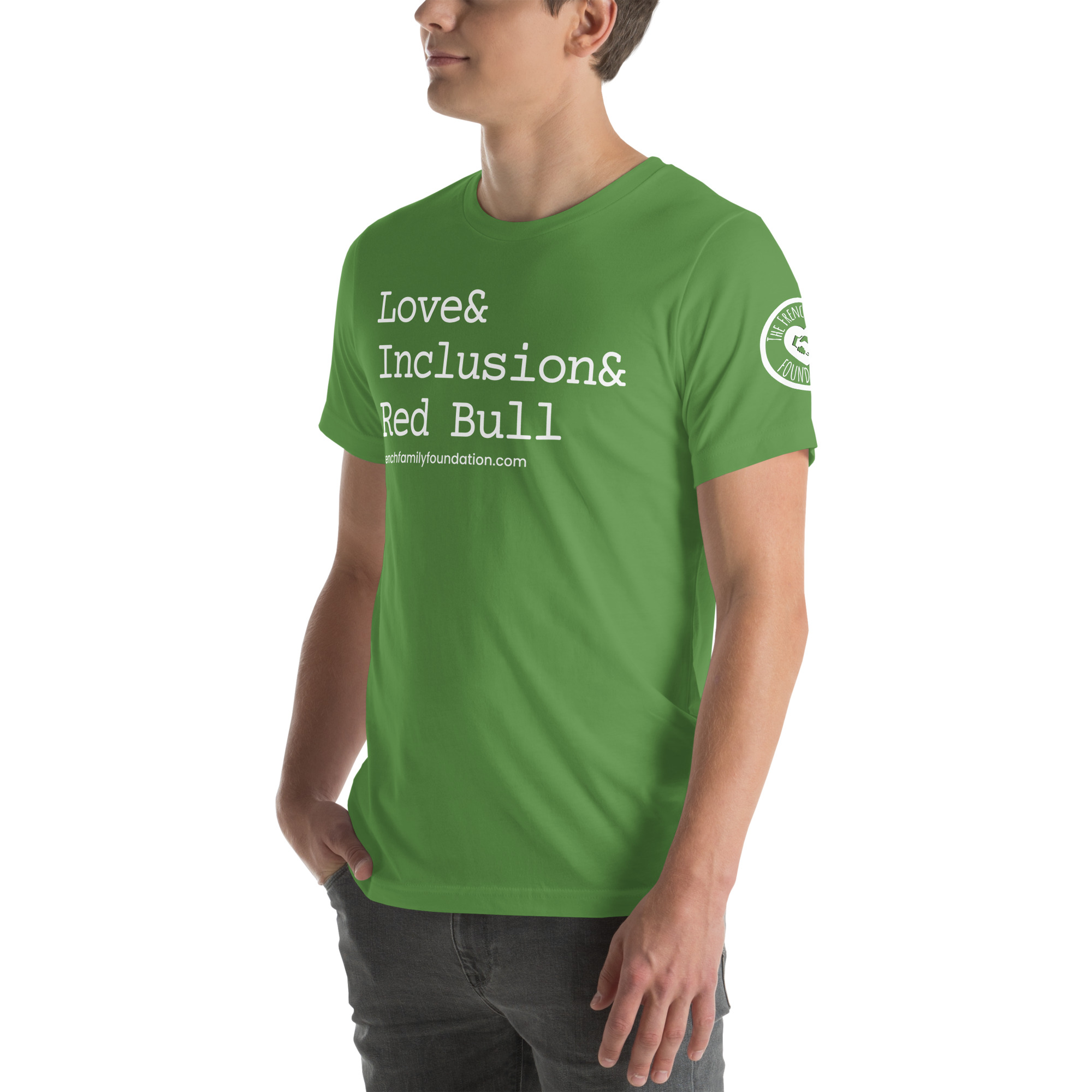 The French Family Foundation, Inc. | Central Florida Fundraising Foundation for Families with Disabilities | ❤️ Inclusion & Red Bull Unisex T-shirt 31 ❤️ Inclusion & Red Bull Unisex T-shirt - Image 31