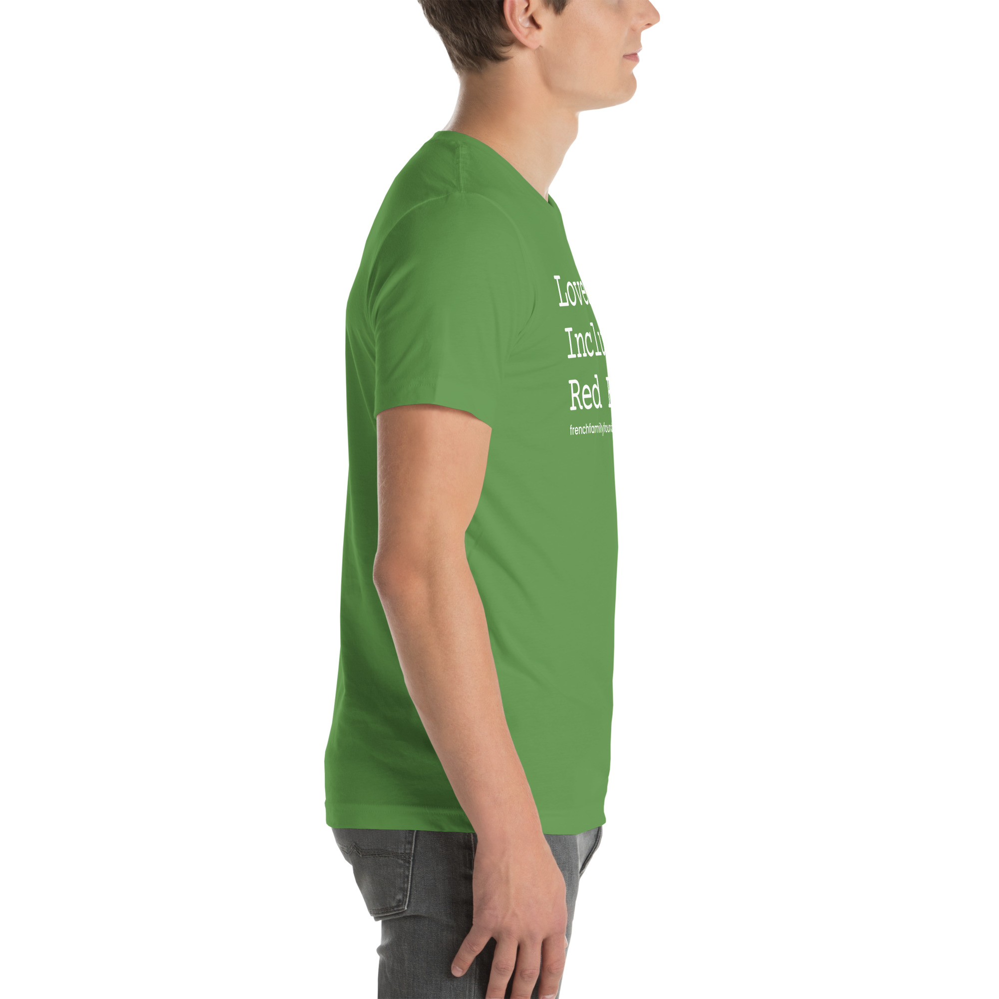 The French Family Foundation, Inc. | Central Florida Fundraising Foundation for Families with Disabilities | ❤️ Inclusion & Red Bull Unisex T-shirt 32 ❤️ Inclusion & Red Bull Unisex T-shirt - Image 32