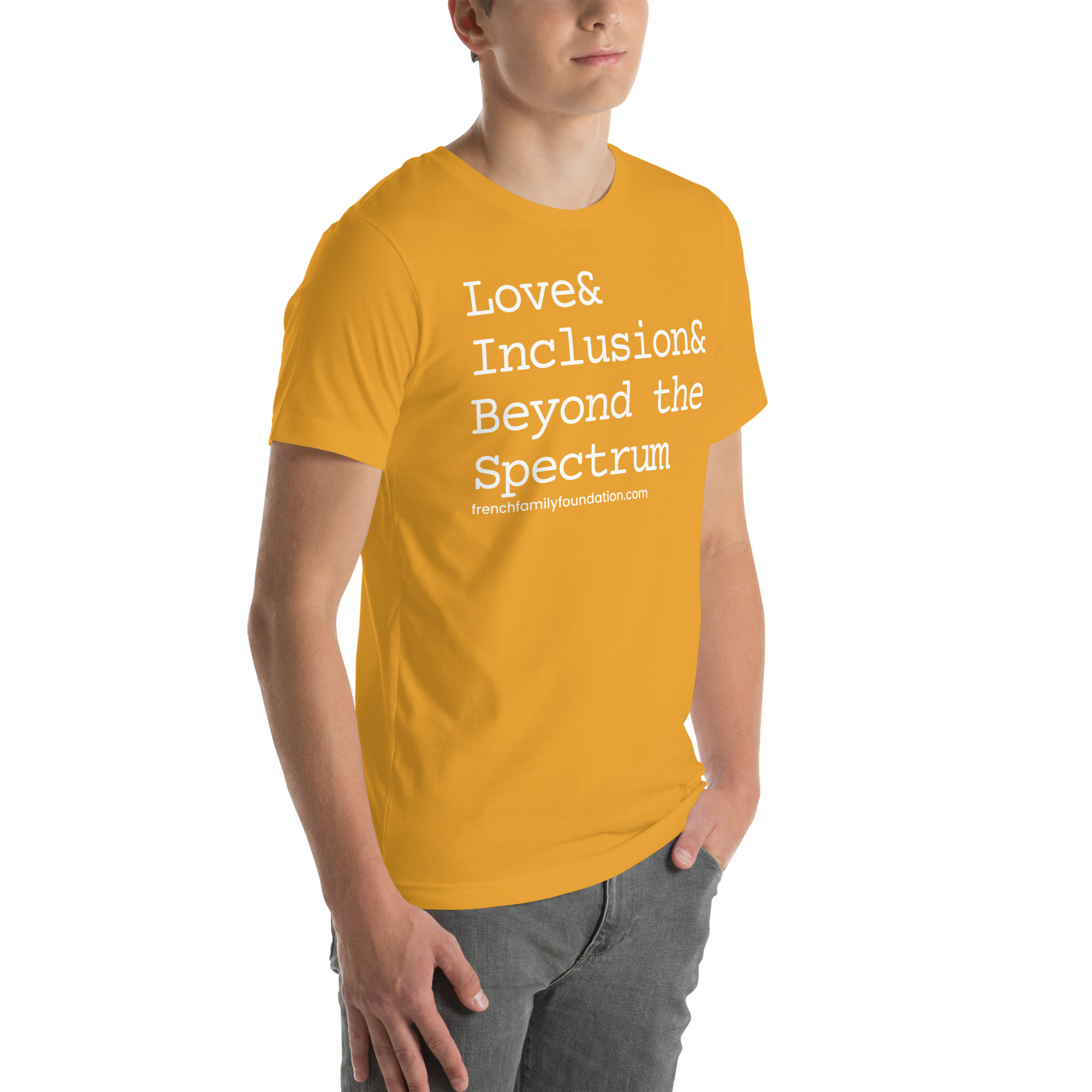 The French Family Foundation, Inc. | Central Florida Fundraising Foundation for Families with Disabilities | ❤️ Inclusion & Beyond the Spectrum Unisex T-shirt 55 ❤️ Inclusion & Beyond the Spectrum Unisex T-shirt - Image 55