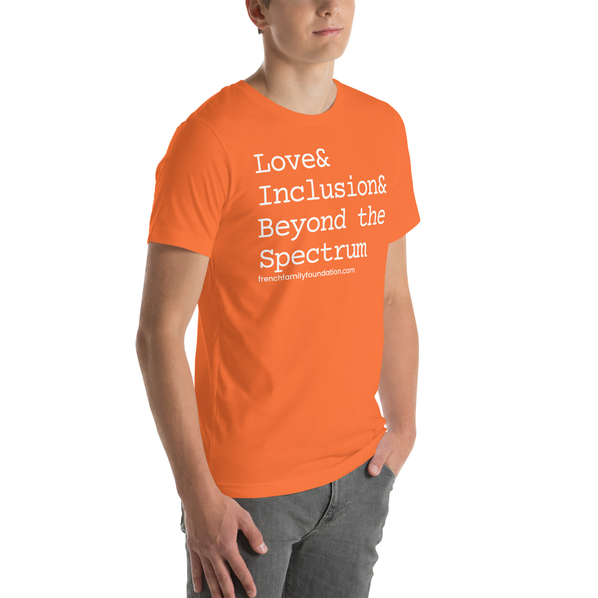 The French Family Foundation, Inc. | Central Florida Fundraising Foundation for Families with Disabilities | ❤️ Inclusion & Beyond the Spectrum Unisex T-shirt 48 ❤️ Inclusion & Beyond the Spectrum Unisex T-shirt - Image 48
