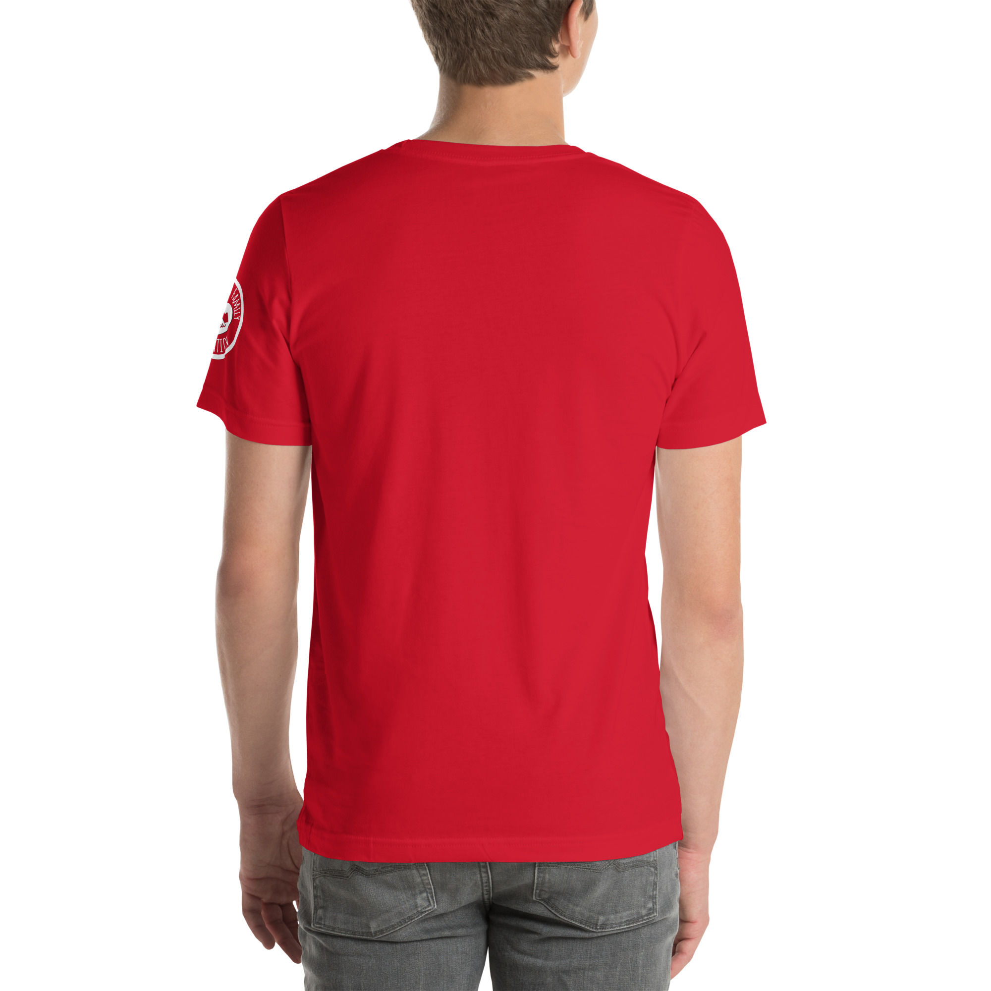 The French Family Foundation, Inc. | Central Florida Fundraising Foundation for Families with Disabilities | ❤️ Inclusion & Red Bull Unisex T-shirt 5 ❤️ Inclusion & Red Bull Unisex T-shirt - Image 5