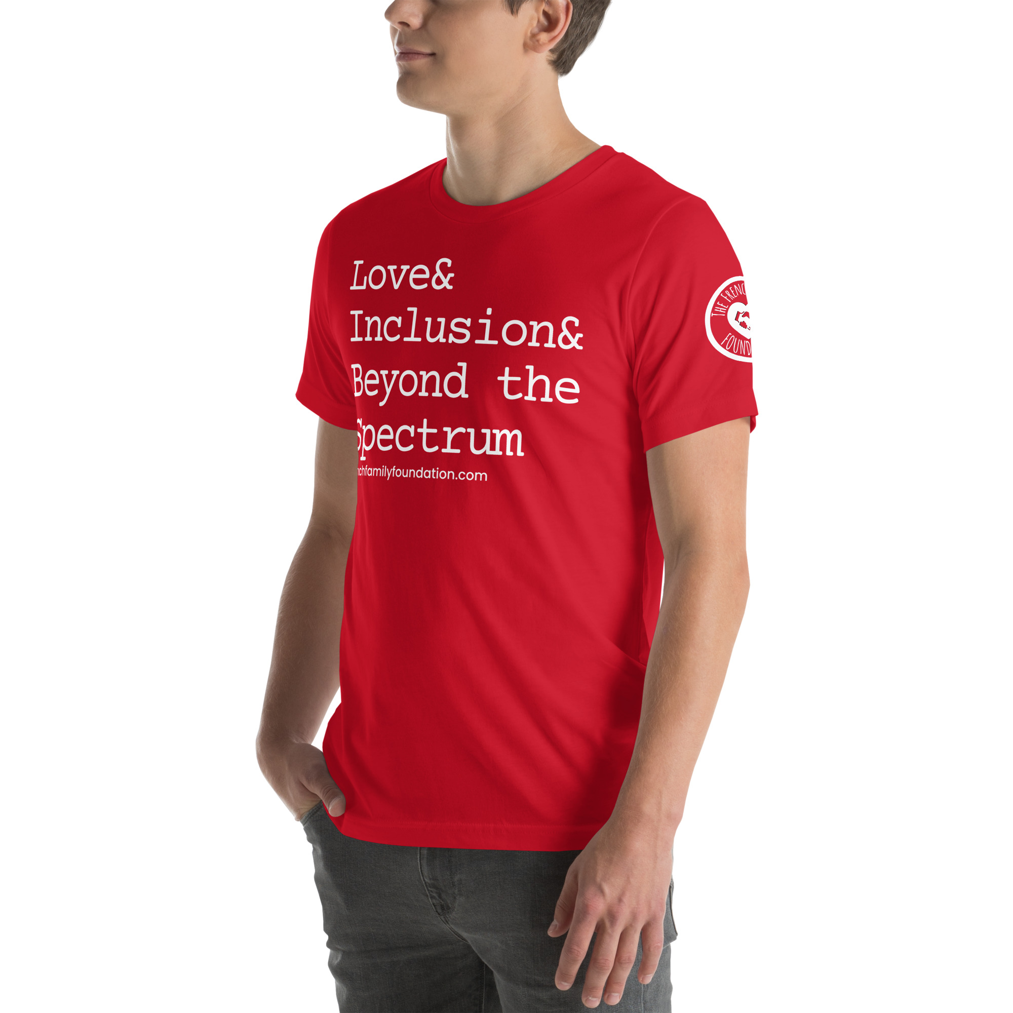 The French Family Foundation, Inc. | Central Florida Fundraising Foundation for Families with Disabilities | ❤️ Inclusion & Beyond the Spectrum Unisex T-shirt 5 ❤️ Inclusion & Beyond the Spectrum Unisex T-shirt - Image 5