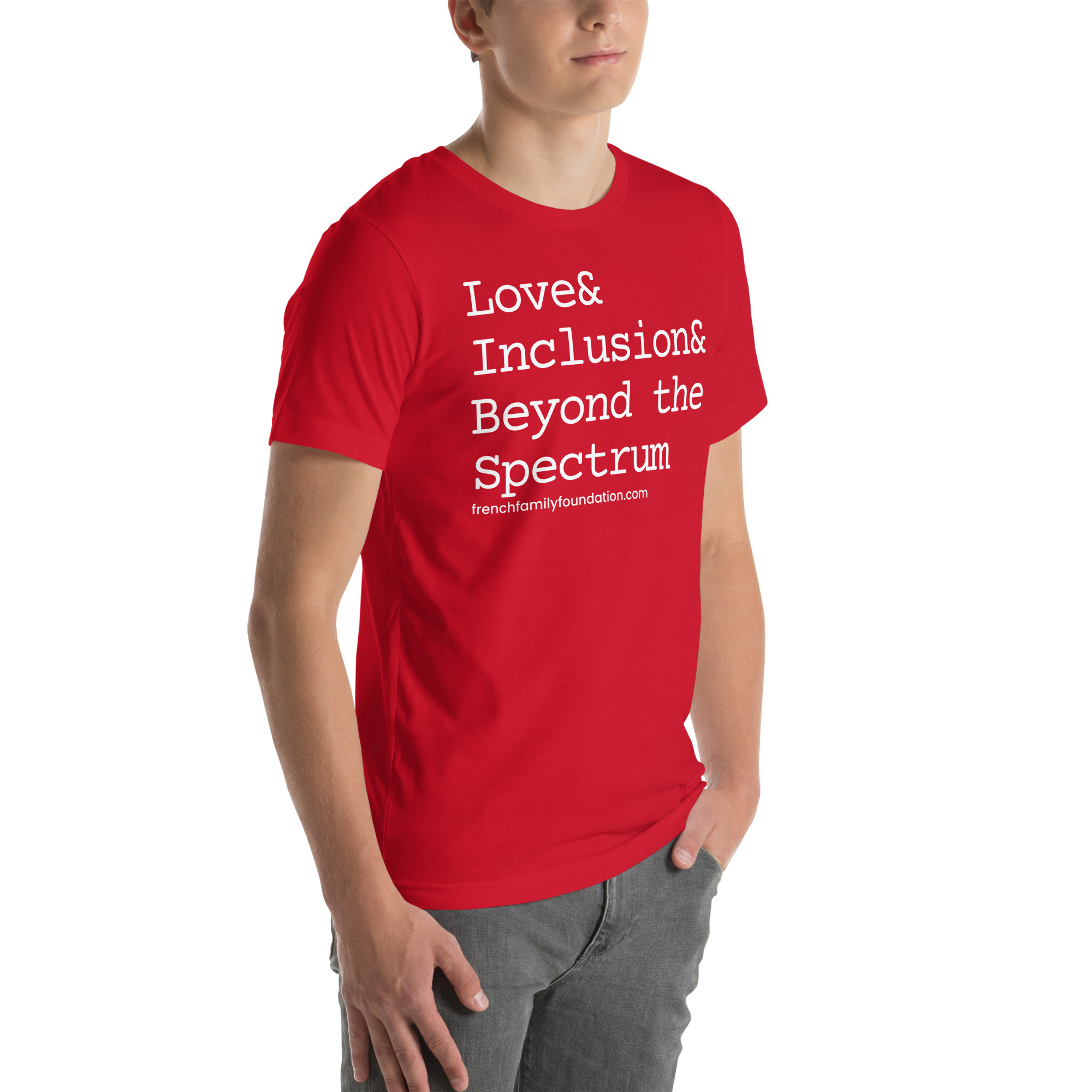The French Family Foundation, Inc. | Central Florida Fundraising Foundation for Families with Disabilities | ❤️ Inclusion & Beyond the Spectrum Unisex T-shirt 7 ❤️ Inclusion & Beyond the Spectrum Unisex T-shirt - Image 7