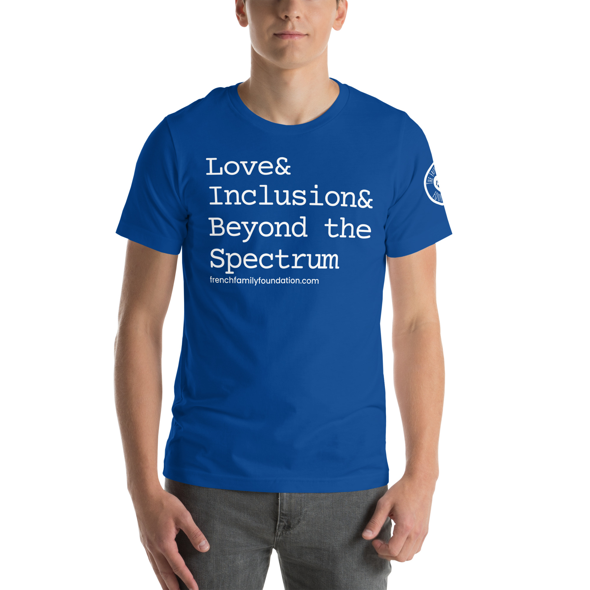 The French Family Foundation, Inc. | Central Florida Fundraising Foundation for Families with Disabilities | ❤️ Inclusion & Beyond the Spectrum Unisex T-shirt 1 ❤️ Inclusion & Beyond the Spectrum Unisex T-shirt