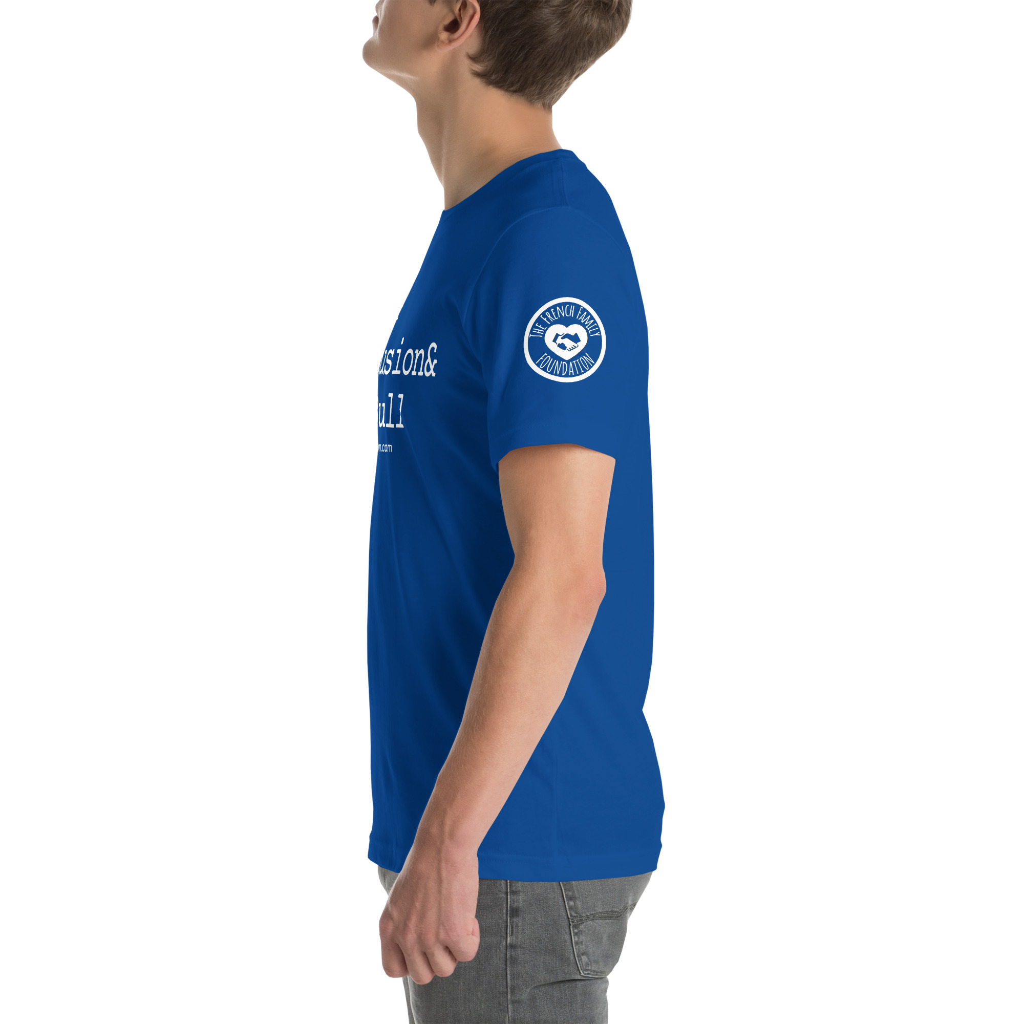 The French Family Foundation, Inc. | Central Florida Fundraising Foundation for Families with Disabilities | ❤️ Inclusion & Red Bull Unisex T-shirt 12 ❤️ Inclusion & Red Bull Unisex T-shirt - Image 12