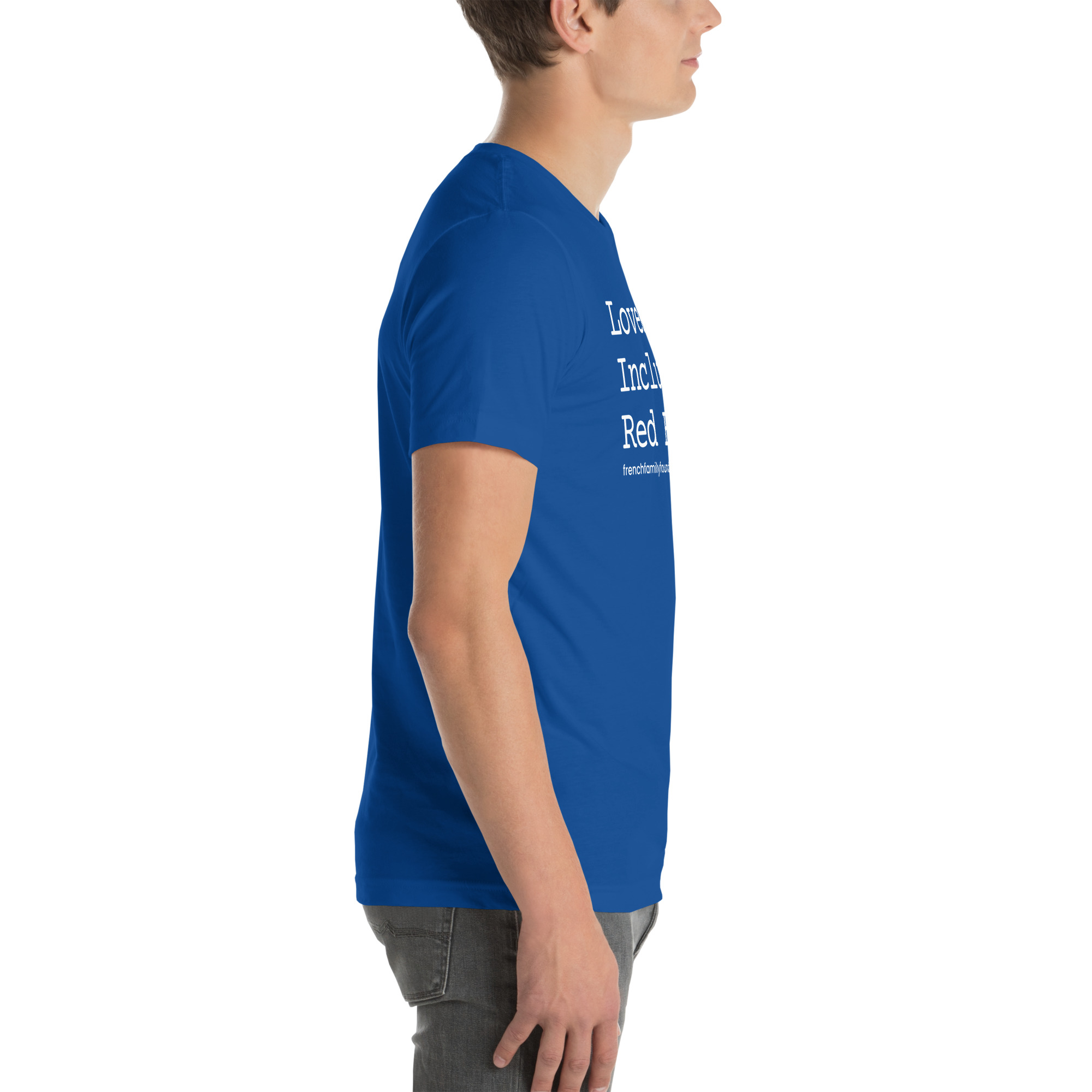 The French Family Foundation, Inc. | Central Florida Fundraising Foundation for Families with Disabilities | ❤️ Inclusion & Red Bull Unisex T-shirt 14 ❤️ Inclusion & Red Bull Unisex T-shirt - Image 14