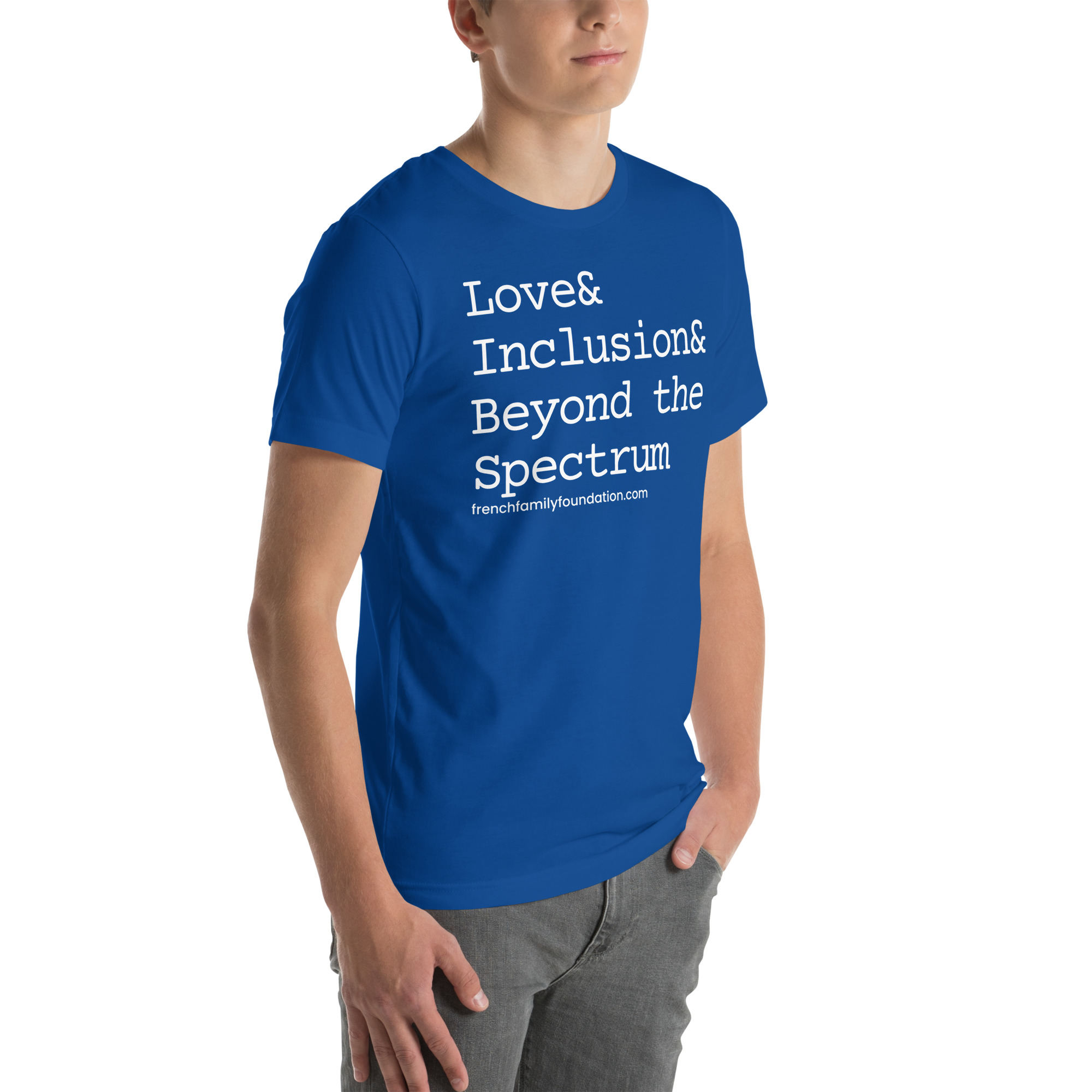 The French Family Foundation, Inc. | Central Florida Fundraising Foundation for Families with Disabilities | ❤️ Inclusion & Beyond the Spectrum Unisex T-shirt 13 ❤️ Inclusion & Beyond the Spectrum Unisex T-shirt - Image 13